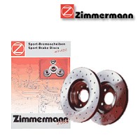Zimmermann p�edn� sportovn� brzdov� kotou�e -vzduchem chlazen� SAAB 9000  -motor 3.0 -24 V6 CD/CDE, 3.0 -24 V6 CS/CSE -- rok v�roby 07.94-12.98